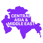 central asia and middle east